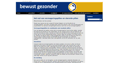Desktop Screenshot of bewustgezonder.nl